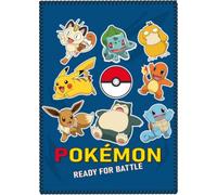 Couverture polaire Pokémon Ready for Bottle 100x140cm