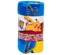 Couverture polaire Pokémon Wave 100 x 150 cm Référence : SNXHY46003, plaid polaire enfant