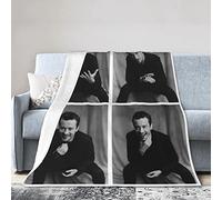 Couverture polaire pour canapé, camping, couverture de lit en flanelle de luxe, super douce, légère et confortable, Joseph Joe Quinn - 125 x 100 cm