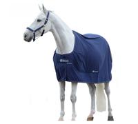 Couverture polaire pour cheval Bucas Shamrock Power Bleu 140 cm