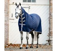Couverture polaire pour cheval en jersey Horseware Bleu 6’9"