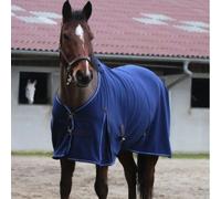 Couverture polaire pour cheval Equithème Classic Bleu 206 cm