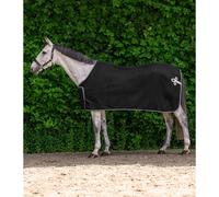 Couverture polaire pour cheval Waldhausen Economic Sponsor Noir 125 cm