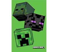 Couverture polaire pour enfants Minecraft The Mobs 100x150 cm