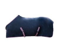Couverture polaire séchante pour cheval avec sangles croisées HKM Noir 135 cm