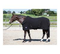 Couverture polaire séchante pour cheval col roulable Harry's Horse Noir 165 cm
