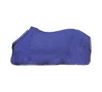 Couverture polaire séchante pour cheval HKM Bleu 125 cm