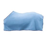 Couverture polaire séchante pour cheval HKM Madrid Bleu 155 cm