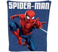 Couverture polaire Spiderman super douce, accessoire de lit, cadeau pour garçons, enfants, héros Marvel