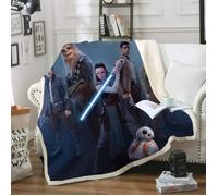 Couverture polaire Star Wars - 60x120cm - Multicolore - Chambre - Lavable - Enfant