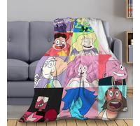 Couverture Polaire Steven Universe, Toutes Saisons, Douce, Light, Super Douce, En Microfibre, Pour Canape, Lit, Voyage, Camping, Maison