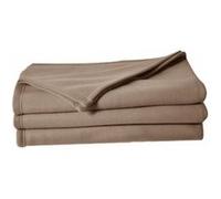 Couverture Polaire Taupe Poleco 100% polyester 320g 240x220 Neutre G