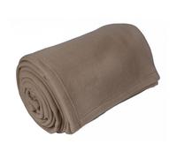 Couverture polaire ""Teddy Non feu - Norme NF EN ISO 12952"" toutes dimensions Toison d'or - Teddy Taupe - 180 x 240 cm