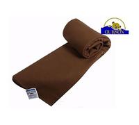 Couverture polaire thermotec 450 gr chocolat 180x220