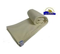 Couverture polaire thermotec 450 gr ecru 220x240