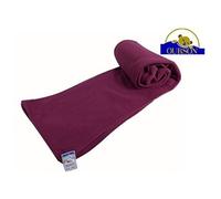 Couverture polaire thermotec 450 gr prune 220x240