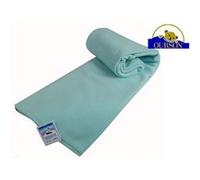 Couverture polaire thermotec ourson 450 gr aqua 240x260 G