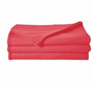 Couverture Polaire Toison d'Or - Poleco - 220 x 240 cm - Coloris Fraise