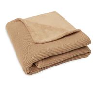 Couverture polaire tricotée Basic Knit Biscuit (75 x 100 cm)