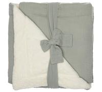 Couverture polaire vert de gris