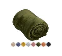 Couverture Polaire Vert Foncé