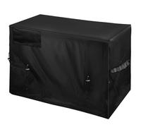 Couverture Pompe Piscine l'Hiver, Housse d'Équipement Extérieure en Tissu Oxford, Étanche pour Unités et Pompe à Chaleur (Noir)