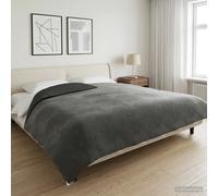 Couverture Pondérée 100% Coton 205T de lit chambre sommeil à Jeté douce vidaXL v