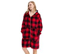 Couverture portable en forme d'animal avec capuche, grande couverture sherpa surdimensionnée confortable pour adultes et femmes, Taille unique