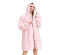 Couverture portable en forme d'animal - Hoodie - Big Oversized Sherpa - Snuggie confortable pour adultes et femmes, Taille unique