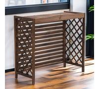 Couverture portative de radiateur d'écran de confidentialité de patio et de jardin for la maison, couvertures de radiateur d'écran de clôture de climatiseur for cacher le climatiseur ( Size : L )