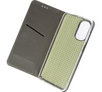 Couverture portefeuille pour Motorola Moto G62 5G, porte-carte et support - Vert foncé