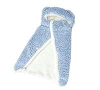 Couverture pour animal de compagnie - Cape pour chien, veste chaude à capuche | Doublure polaire lavable pour chats de petite, moyenne et grande taille, chiot, chaton, chihuahua, animal d'hiver, Noël