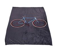 Couverture pour Animaux de Compagnie en Flanelle Douce | Mat de Motif de Cycle Chaud à Double Face pour Chiens/Chats | Machine Lavable 4 Tailles | Idéal pour Le canapé et Le lit (150 * 120cm)