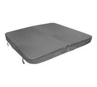 Couverture pour Bain à Bulles Gris 220cm / 2.2m - PVC & Cuir -