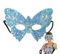 Couverture pour bal masqué | Décoration de carnaval papillon brillant - Costume de couverture pour les yeux | Pour Halloween, Noël, festival, croisière, cosplay