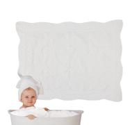 Couverture pour bébé - Couverture cellulaire de 116,84 x 91,44 cm, Bonne durabilité | Enveloppe d'emmaillotage Pliable en Coton Double Couche Douce pour Poussette, siège de Voiture, Voyage en