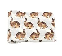 Couverture pour Bébé de Qualité, Chickw1 Coton Ultra Douce et moelleuse Gigoteuse Couverture pour Poussettes ou Lits Bébé Housse Couette de Serviette (lapin,120 * 120cm)