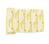 Couverture pour Bébé de Qualité, Chickw1 Coton Ultra Douce et moelleuse Gigoteuse Couverture pour Poussettes ou Lits Bébé Housse Couette de Serviette (girafe,120 * 120cm)