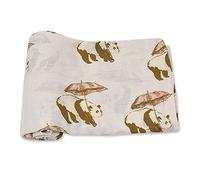 Couverture pour Bébé de Qualité, Chickw1 Coton Ultra Douce et moelleuse Gigoteuse Couverture pour Poussettes ou Lits Bébé Housse Couette de Serviette (Chat noir,120 * 120cm)