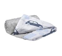 Medi Partners Couverture Bebe Couvertures de Bébé Plaid Enfant Nouveau-né 100% Coton pour Cadeau Naissance 75x100cm Multifonctionnel Bilatéral pour Landaus