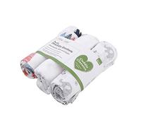 Couverture pour bébé Muslin Chiffons - Grande couverture de bébé Swaddle, Couverture en coton bio Swaddle bébé parfait douche cadeaux 120x120cm, 3 Pack