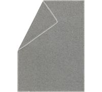 Couverture pour bébé structure unie couleur gris 65x90cm de David Fussenegger