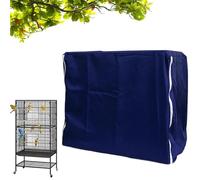 Couverture pour cage à oiseaux - Couverture opaque pour cages, coupe-vent, résistante à la lumière, pour dormir, grande panne d'électricité, enclos de protection pour perroquets, visons, canaris