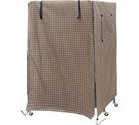Couverture pour cage à oiseaux, design de ventilation, ourlet réglable, matériaux de haute qualité, taille universelle, protège les oiseaux du mauvais temps