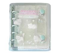 Couverture pour Carnet de Poche - Rangement De Papeterie Mignon,Housse De Carnet De Poche En PVC,Pour Adolescents Filles Femmes École Bureau Voyage Extérieur