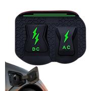 Couverture pour chargeur de voiture électrique, protection du port de | Housse anti-poussière pour chargeur EV pour voyage, maison, garage, voyage sur route, parking extérieur
