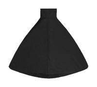 Couverture pour chauffage de terrasse | Couverture pour chauffage externe étanche | Couvercle supérieur étanche noir avec fermeture éclair | Accessoire de chauffage extérieur