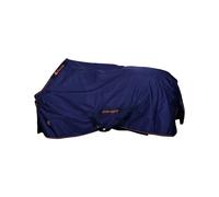 Couverture pour cheval Bucas Therapy Turnout Light Big Neck Bleu 165 cm