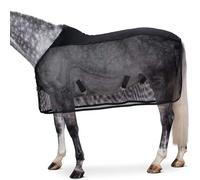 Couverture pour Cheval en Maille Légère d’Été, Chemise de Protection Équine Respirante avec Boucles Métalliques Réglables pour Pré, Écurie et Équitation