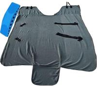 Couverture pour Cheval en Polaire Douce et Chaude, Accessoire éQuestre Non Irritant, IdéAl pour L'EntraîNement et L'éCurie(Green,69In)